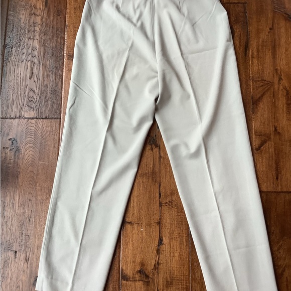 LADIES LIGHT TAN COTTON PANTS SIZE 8. VIRTUE. - Picture 6 of 6